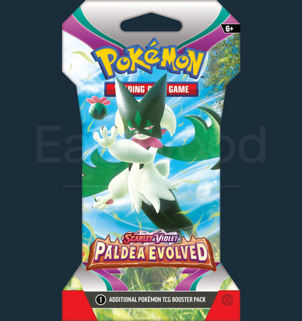 Pokemon - Scarlet &amp; Violet Paldea Evolved Sleeved Booster