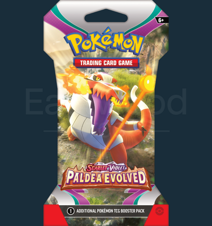 Pokemon - Scarlet &amp; Violet Paldea Evolved Sleeved Booster