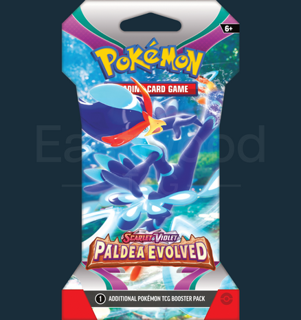 Pokemon - Scarlet &amp; Violet Paldea Evolved Sleeved Booster