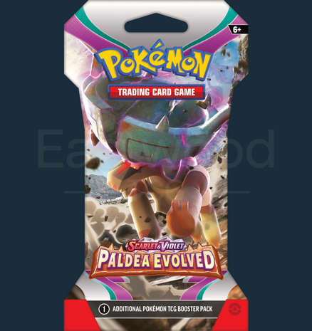 Pokemon - Scarlet &amp; Violet Paldea Evolved Sleeved Booster