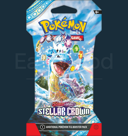 Pokemon - Scarlet &amp; Violet Stellar Crown Sleeved Booster