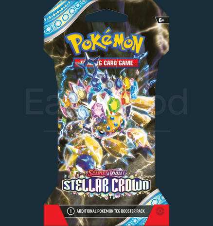 Pokemon - Scarlet &amp; Violet Stellar Crown Sleeved Booster