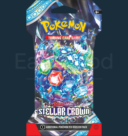 Pokemon - Scarlet &amp; Violet Stellar Crown Sleeved Booster
