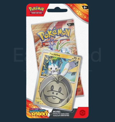 Pokemon - Scarlet &amp; Violet Surging Spark Checklane Blister Pachirisu