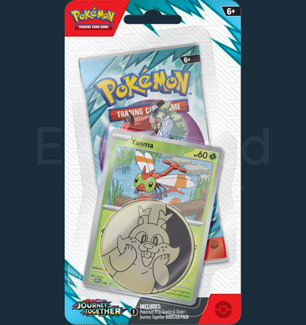 Pokemon - Scarlet &amp; Violet Journey Together Checklane Blister Yanma
