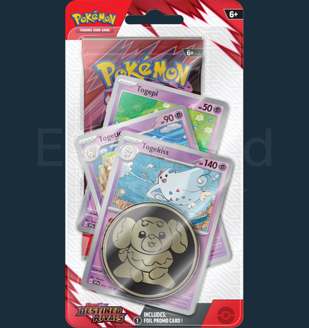 Pokemon - Scarlet &amp; Violet Destined Rivals Premium Checklane Blister Togekiss