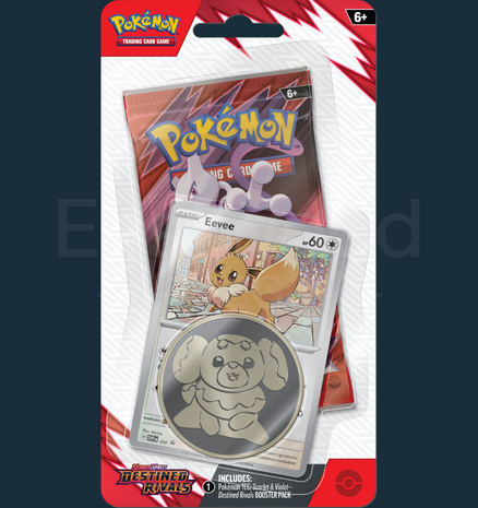 Pokemon - Scarlet &amp; Violet Destined Rivals Checklane Blister Eevee