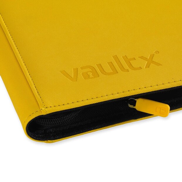 Vault X - Zip Binder XL 12-pocket Geel