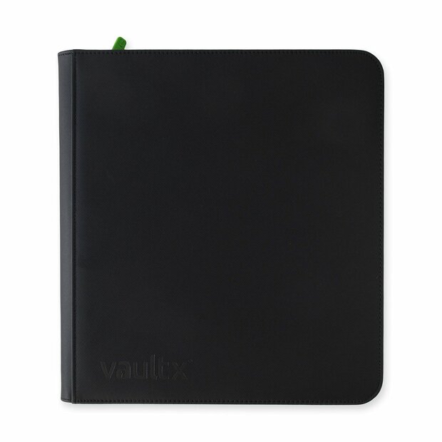 Vault X - Zip Binder 12-pocket Zwart