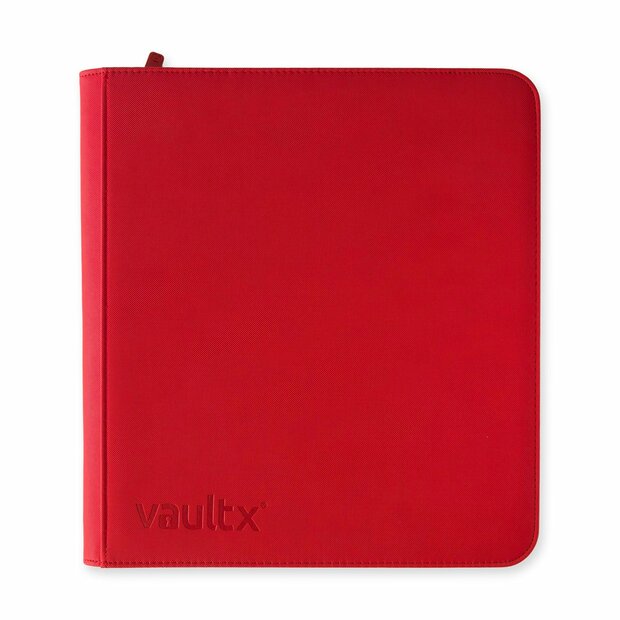 Vault X - Zip Binder 12-pocket Rood