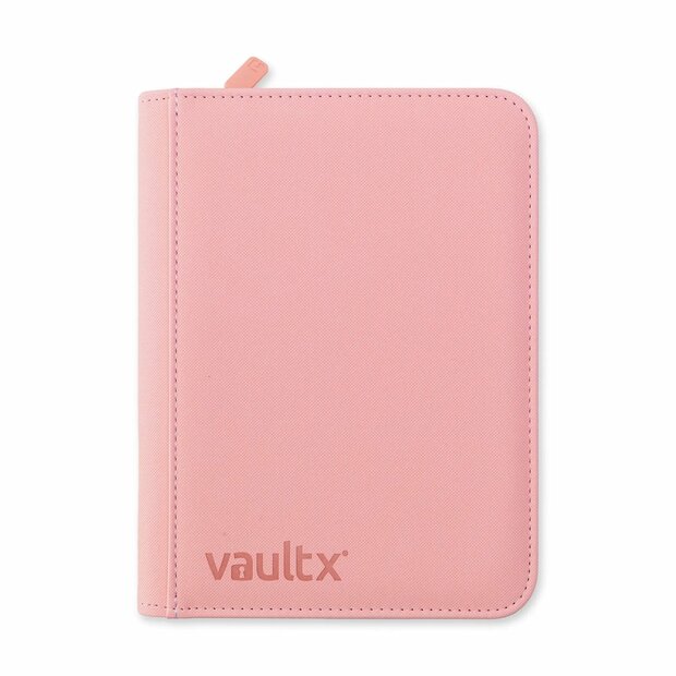 Vault X - Zip Binder Just Pink 4-pocket