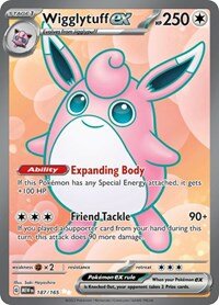 Wigglytuff ex - 187/165 MEW