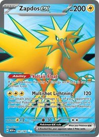 Zapdos ex - 192/165 MEW