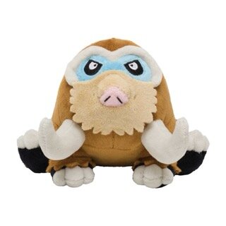 Mamoswine Pok&eacute;mon Fit Plush