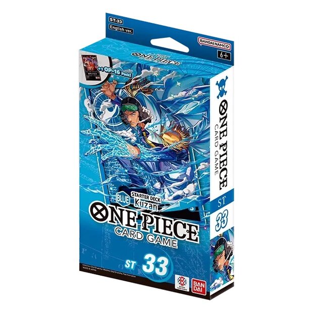 (MAX. 2 p.p./adres) STARTER DECK -BLUE Kuzan- [ST-33]