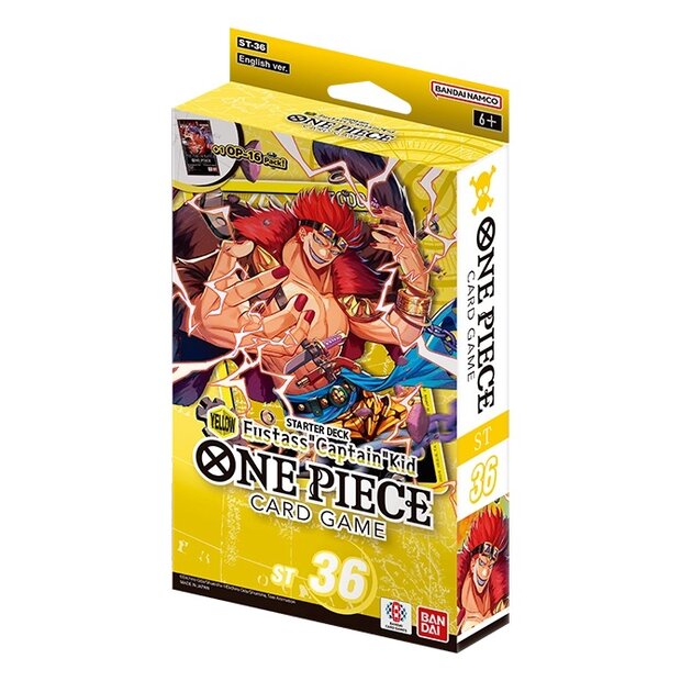 (MAX. 2 p.p./adres) STARTER DECK -YELLOW Eustass"Captain"Kid- [ST-36] 