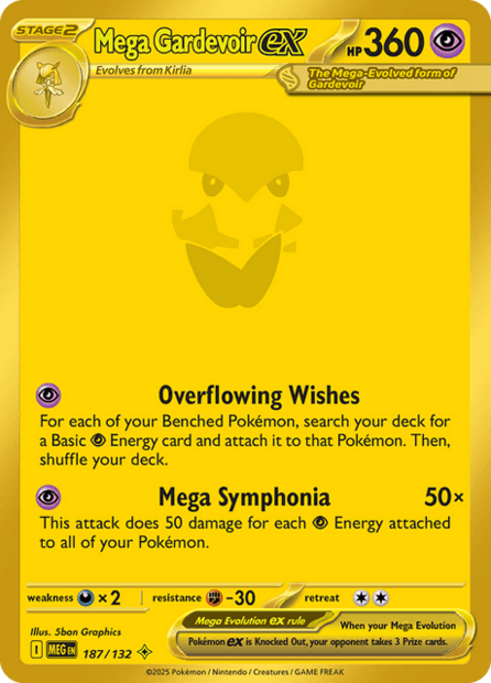 187/132 MEG - Mega Gardevoir Ex