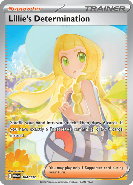 184/132 MEG - Lillie's Determination