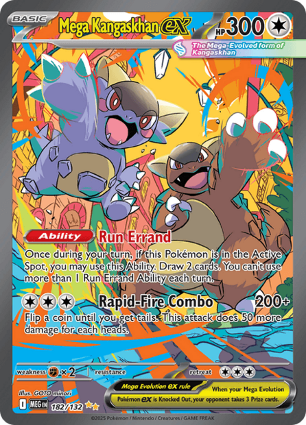 182/132 MEG - Mega Kangaskhan Ex