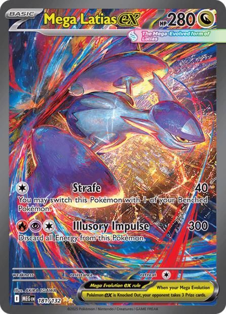 181/132 MEG - Mega Latias Ex