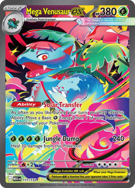 177/132 MEG - Mega Venusaur Ex