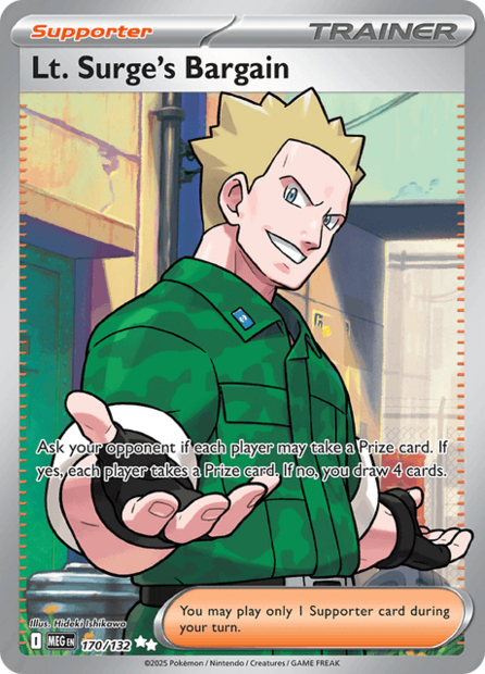 170/132 MEG - Lt. Surge's Bargain