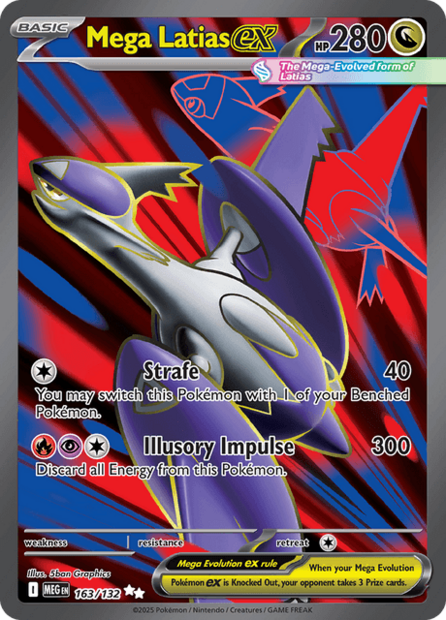 163/132 MEG - Mega Latias Ex