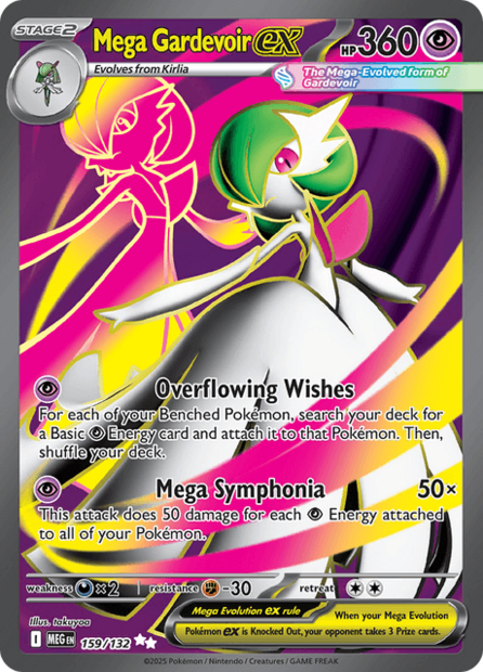 159/132 MEG - Mega Gardevoir Ex
