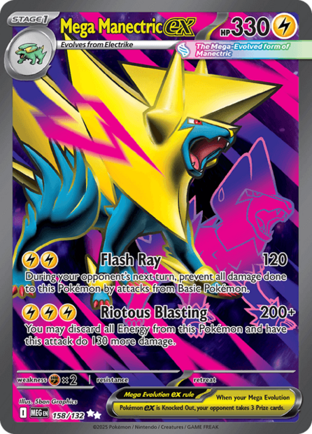 158/132 MEG - Mega Manectric Ex