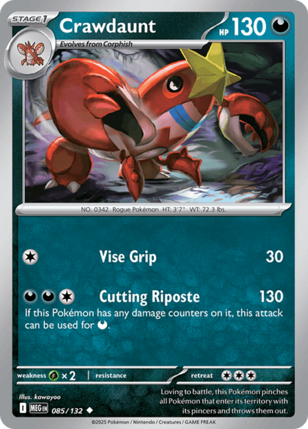 085/132 MEG - Crawdaunt