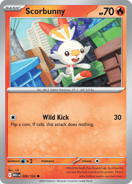 026/132 MEG - Scorbunny