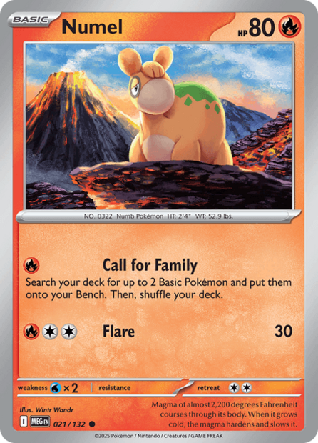 021/132 MEG - Numel Reverse Holofoil
