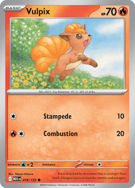 019/132 MEG - Vulpix