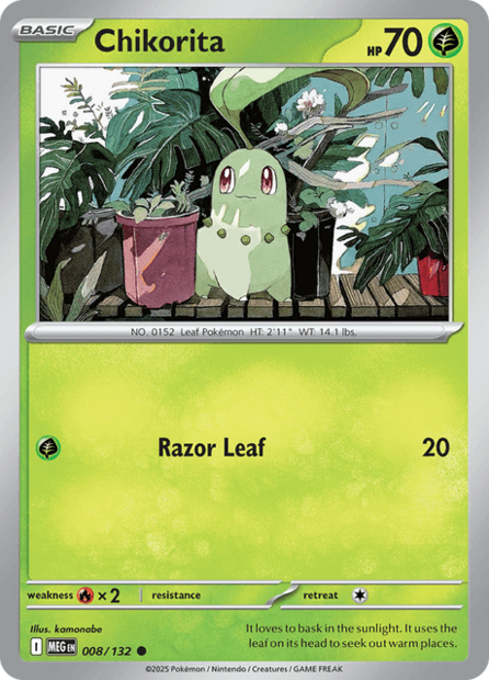 008/132 MEG - Chikorita