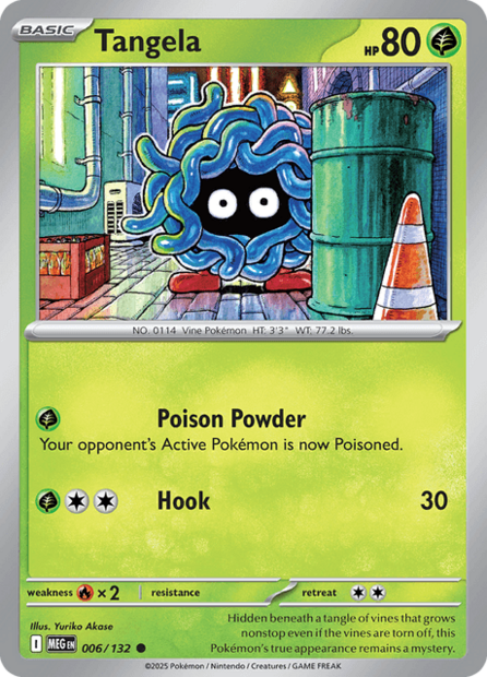 006/132 MEG - Tangela Reverse Holofoil
