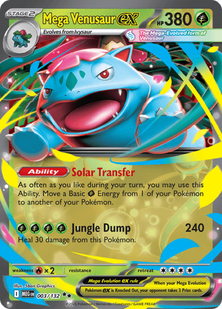 003/132 MEG - Mega Venusaur Ex