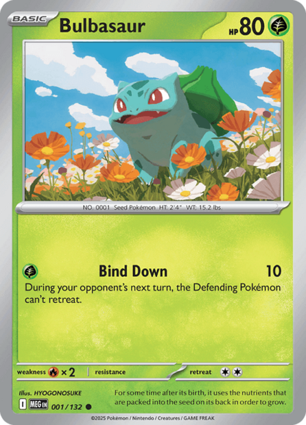 001/132 MEG - Bulbasaur
