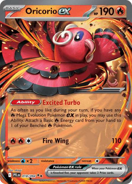 018/094 PFL - Oricorio Ex