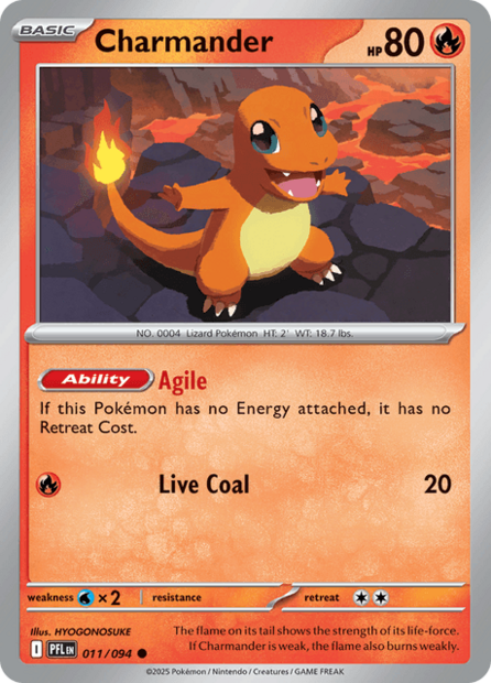 011/094 PFL - Charmander