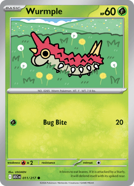 011/217 ASC - Wurmple Love Ball