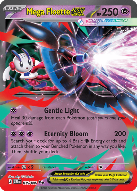 035/086 CRI - Mega Floette Ex