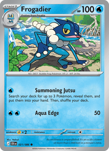 021/086 CRI - Frogadier