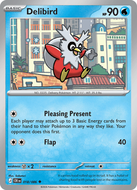 018/086 CRI - Delibird