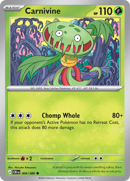 004/086 CRI - Carnivine