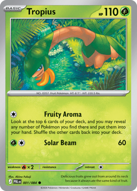 001/084 PBL - Tropius