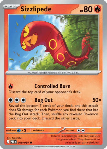 009/084 PBL - Sizzlipede
