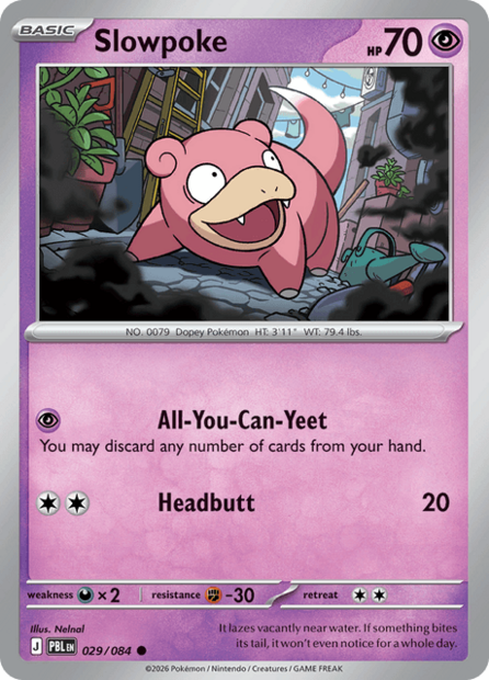 029/084 PBL - Slowpoke