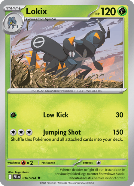 010/094 PFL - Lokix Reverse Holofoil