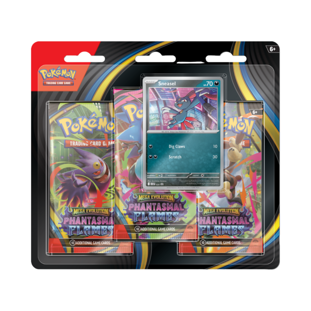 Phantasmal Flames 3 Pack Blister Sneasel
