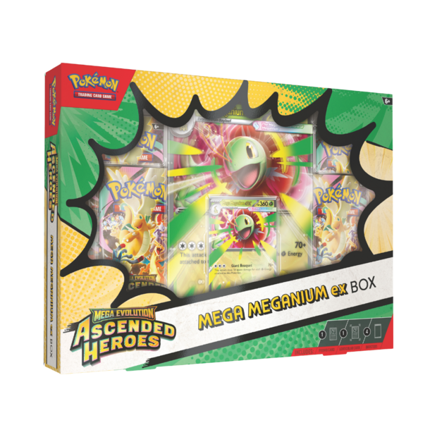 Ascended Heroes Mega Meganium ex Box